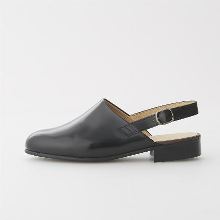 スリングバックシューズ #155, クロ, 22.5 スリングバックシューズ #155, クロ, 22.5