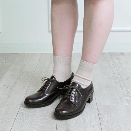 ★しん★ジュンヤワタナベ　プレーントゥ　シングルモンクシューズ　レディース ジンク ZINC 本革外羽根プレーントゥビジネスシューズ /5881 -靴