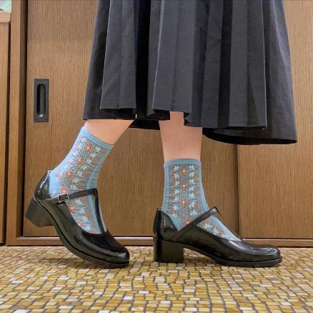 【関税込み】TOTEME ヒール Leaher Designer Broken Mirror Silver Split Toe Tabi Silver