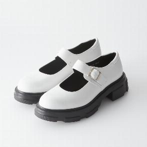 チャンキーソール ワンストラップシューズ #4311