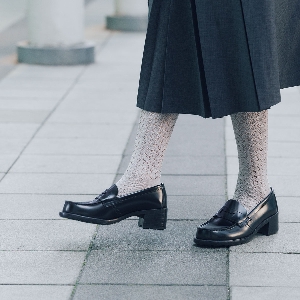 限定おでこヒールローファー #578S6