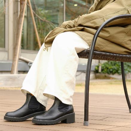 ヒールアップチェルシーブーツ #7410XL（017410XL）women