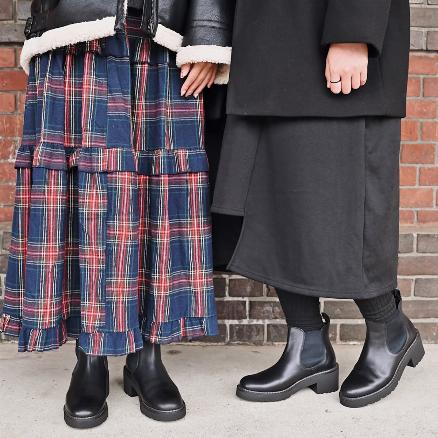 ヒールアップチェルシーブーツ #7410XL（017410XL）|women（レディース