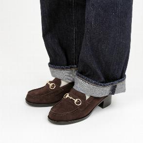 HARTA グリーンスエード スポックシューズ Spock Shoes / Green | テーーマ teema