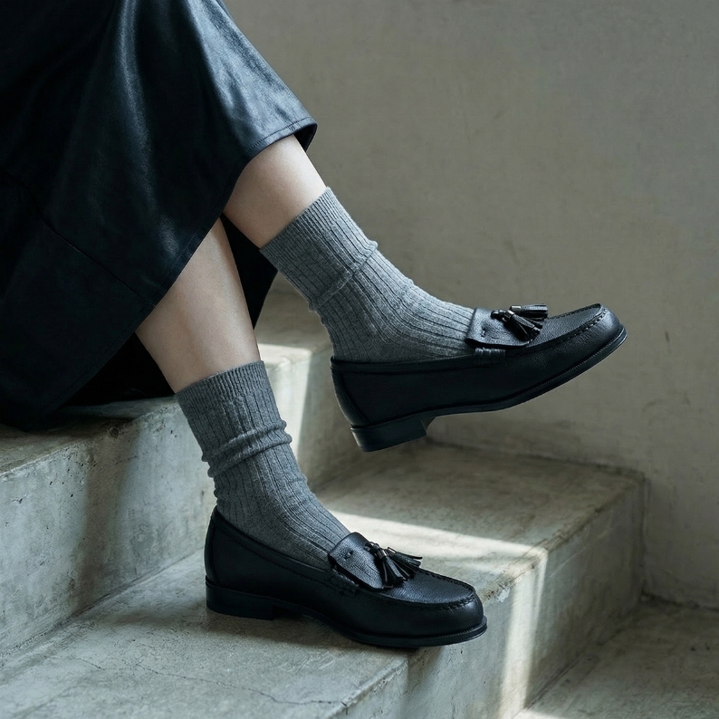 ゴートキルトタッセルローファー #GT313