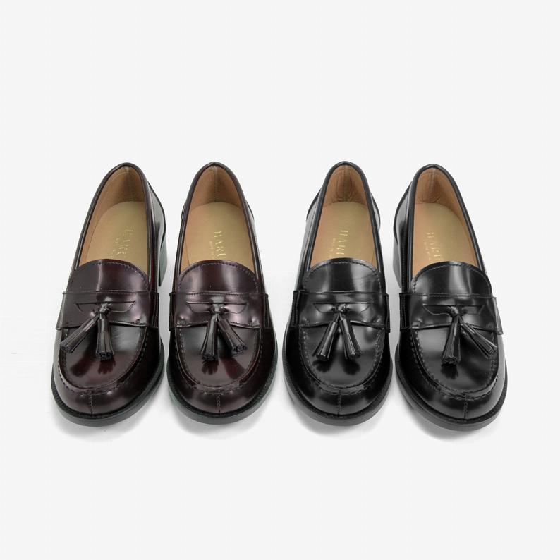 左：473/ DBR　右：473/ BLに装着