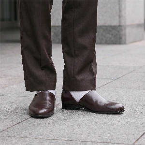 オイルドレザースポックシューズ #LX850（01LX8500）|men（メンズ）|靴