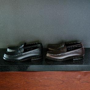 オイルドレザーコインローファー #LX906 （01LX9060）|men（メンズ