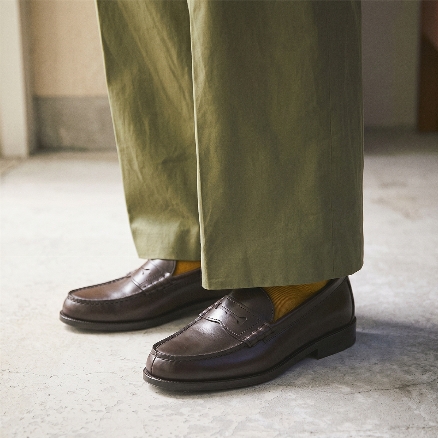 オイルドレザーコインローファー #LX906 （01LX9060）|men（メンズ