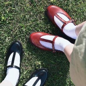 Tストラップシューズ #SF342B