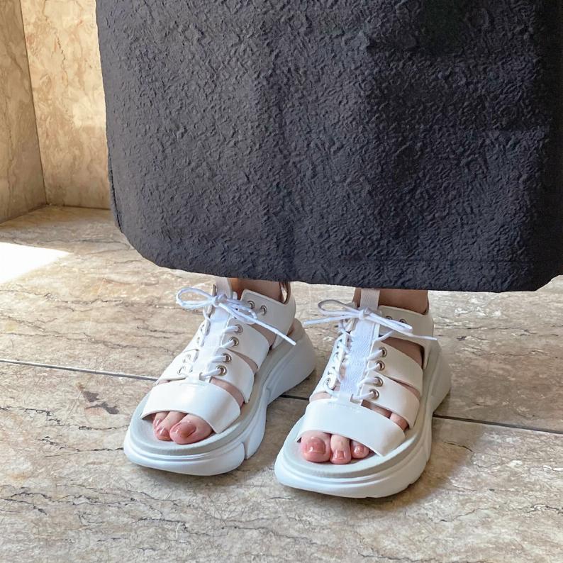 ADJUSTAL フットベッドサンダル #SP190（01SP1900）women