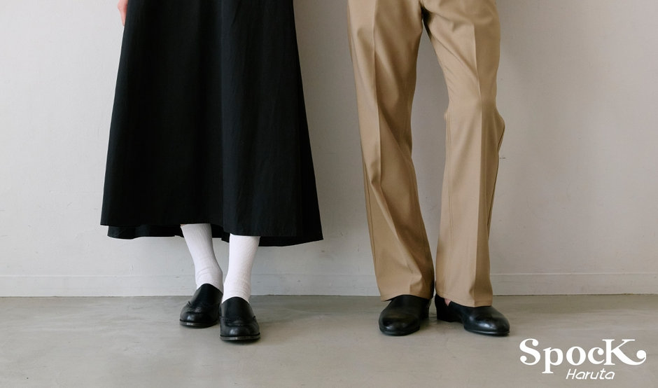 APOCRYPHA.×HARUTA CHAIN SPOCK ハルタ レディース 【HARUTA】 ハルタ HEEL-UP W'S SPOCK SHOES スポック